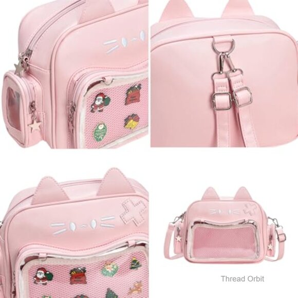Kawaii Ita Bag Backpack Crossbody Pin Display with Insert main image 7